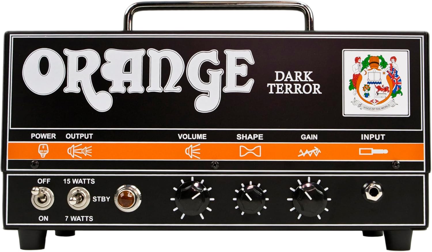 Orange Dark Terror High Gain Amp Head 15 Watts with Fx Loop