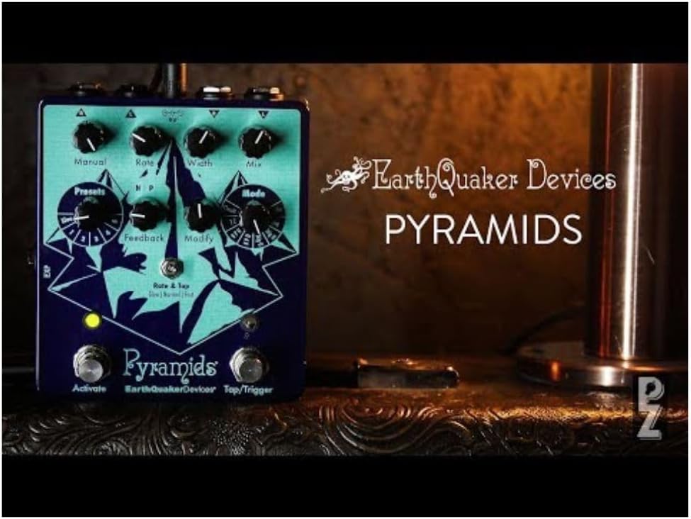 EarthQuaker Devices Pyramids Stereo Flanging Device Guitar Effects Pedal
