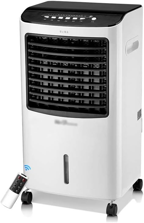 Portable Air Conditioner Fan Air Cooler, Air Conditioner Evaporative With Remote Control Misting Humidifier Fan And Bladeless Noiseless Fan, For Office, Dorm, Room(Free Ice Tray)
