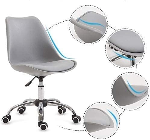 Dining Chair Modern Dressing Chair for Makeup Room, Dining Chair Hotel Chair Club Chair Staff Chair Conference Chair Reception Chair Student Chair Dormitory Chair Office Supplies (Color : Bl