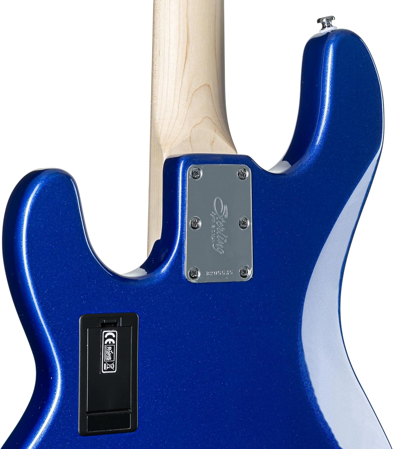 Sterling By Music Man StingRay RAY4HH Bass Guitar - Cobra Blue