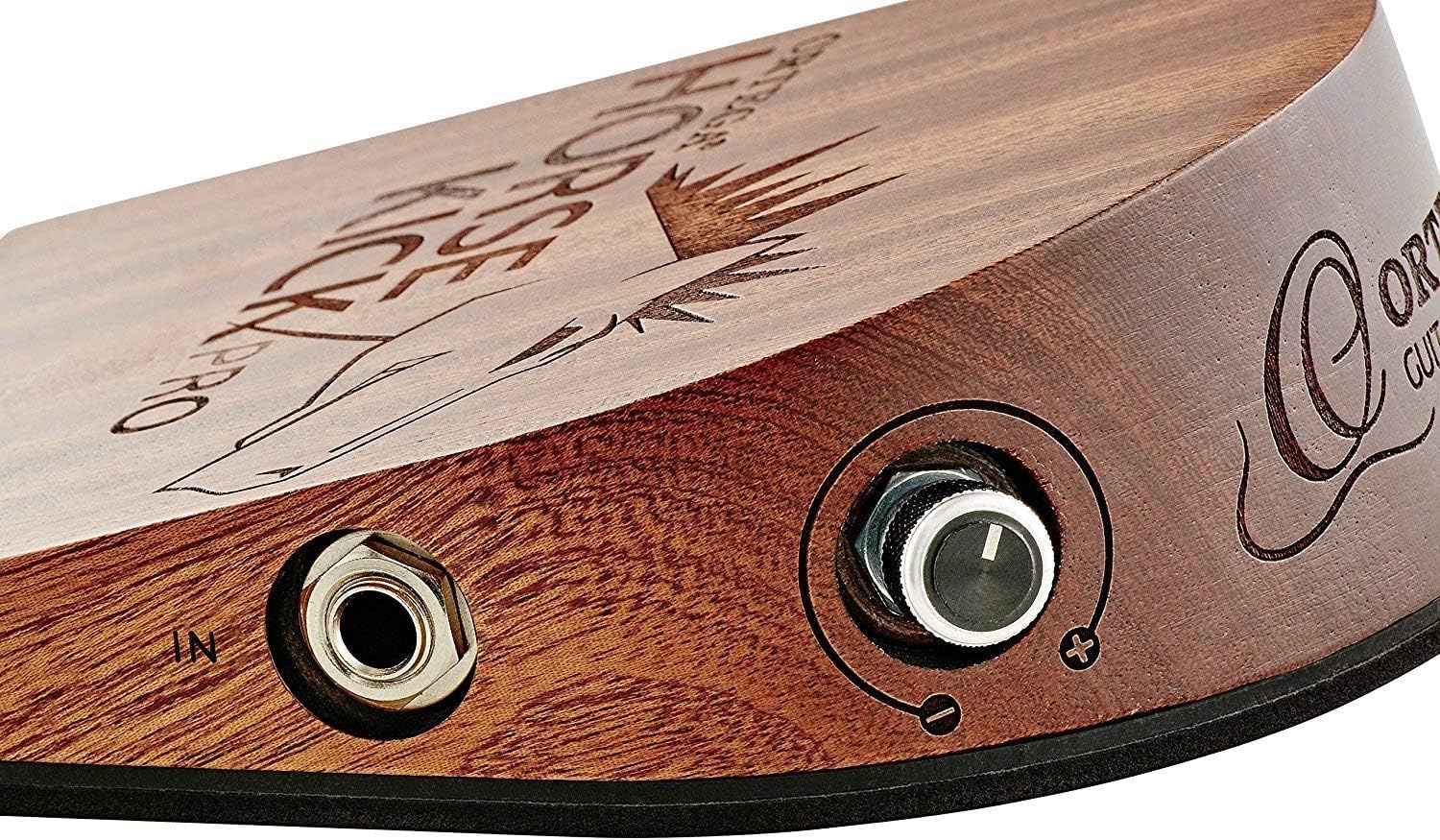 Ortega Guitars Horse Kick Pro Digital Guitarist Stomp Box with 5 Samples - Bundle with Instrument Cable and Patch Cable