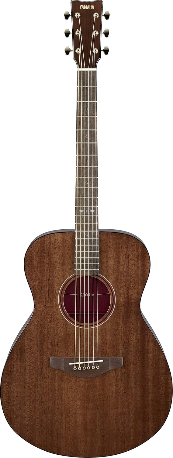 Yamaha Storia III Acoustic Guitar, Chocolate Brown