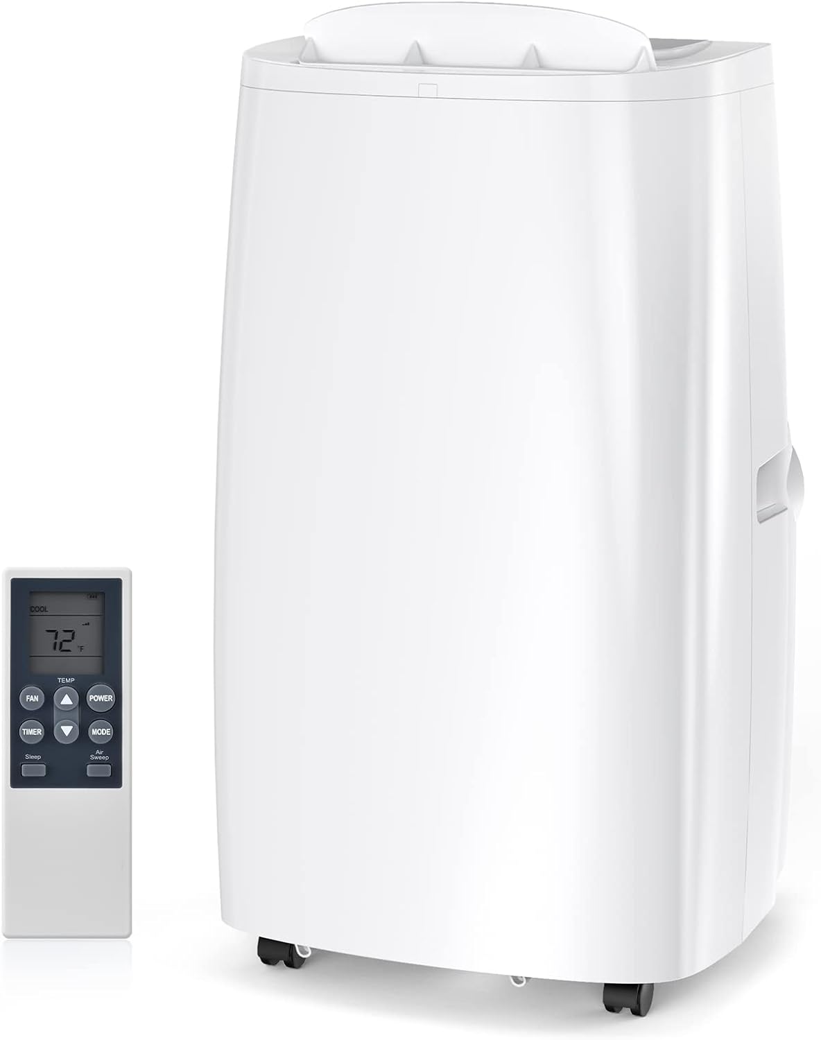 Air Choice Portable Air Conditioner, 14000 BTU Air Conditioner Portable for Room Up to 700 Sq.Ft, Auto Swing, 24H Timer, Remote Control, Window Kit