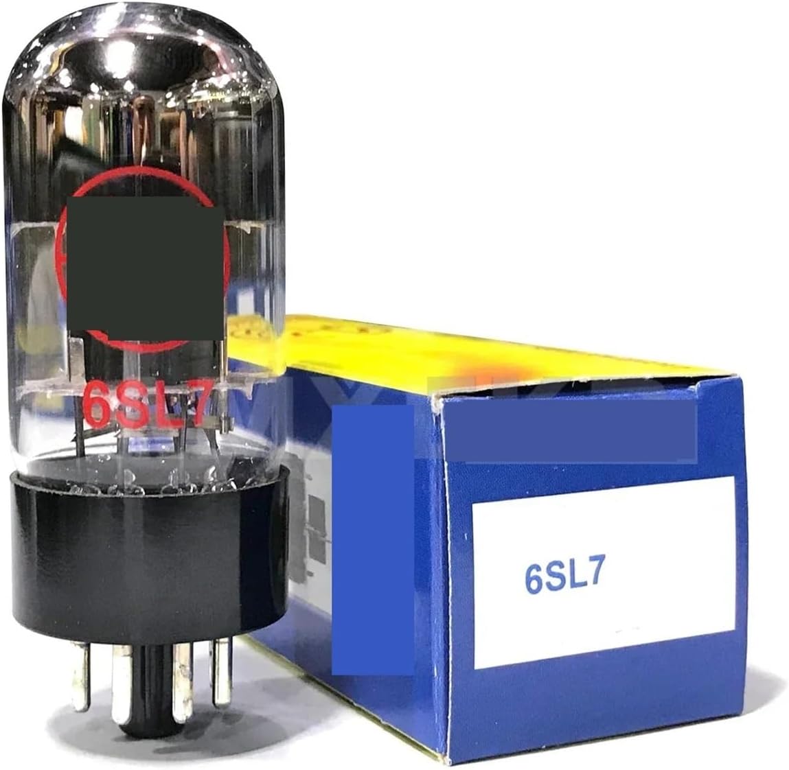 6SL7 Vacuum Tube Replaces 6N9P ECC35 HiFi Audio Tube Amplifier kit DIY Factory Tested and Matched Four-Way(4 PCS)