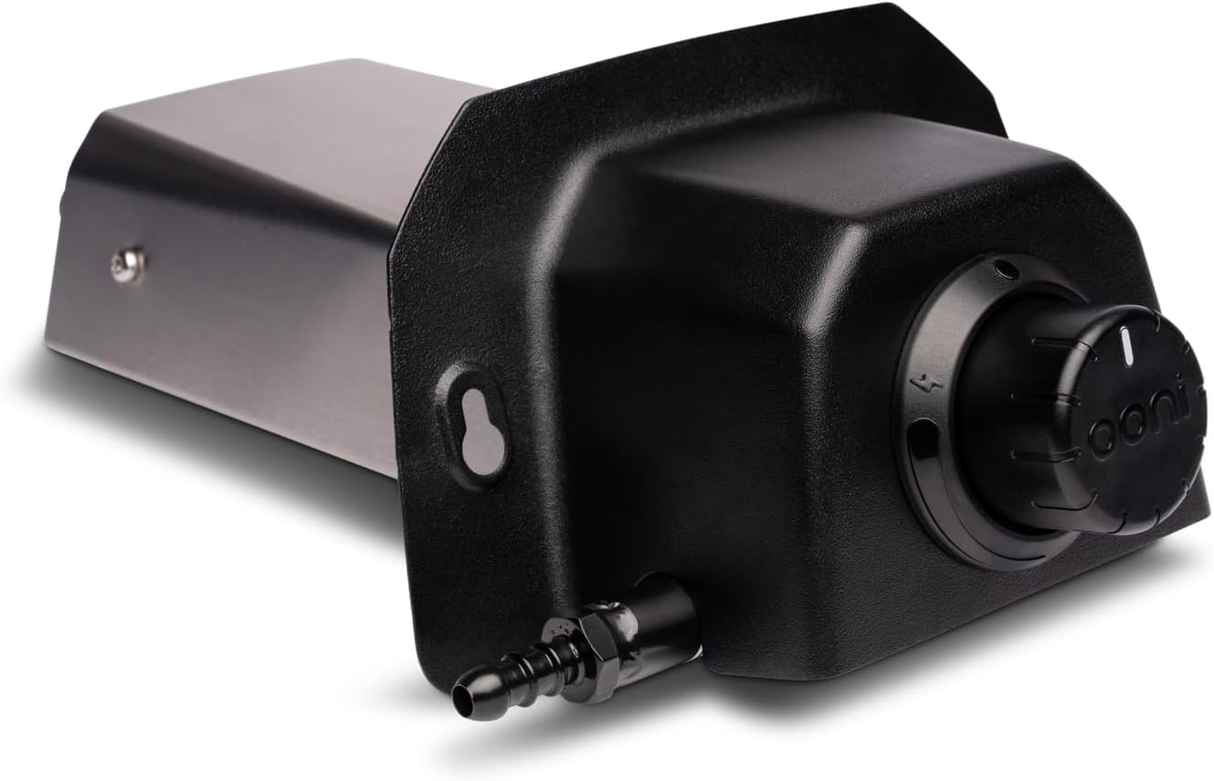 Ooni Karu 2 Pro Gas Burner - 28mbar Propane Burner For Ooni - Includes Gas Regulator and Hose, Pizza Oven Gas Burner Attachment, Gas Converter, Pizza Oven Accessories