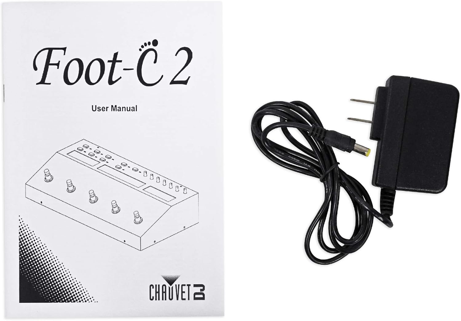 Chauvet DJ Foot C-2 36-Channel DMX Foot Controller w/MIDI Input w/Display+Fogger