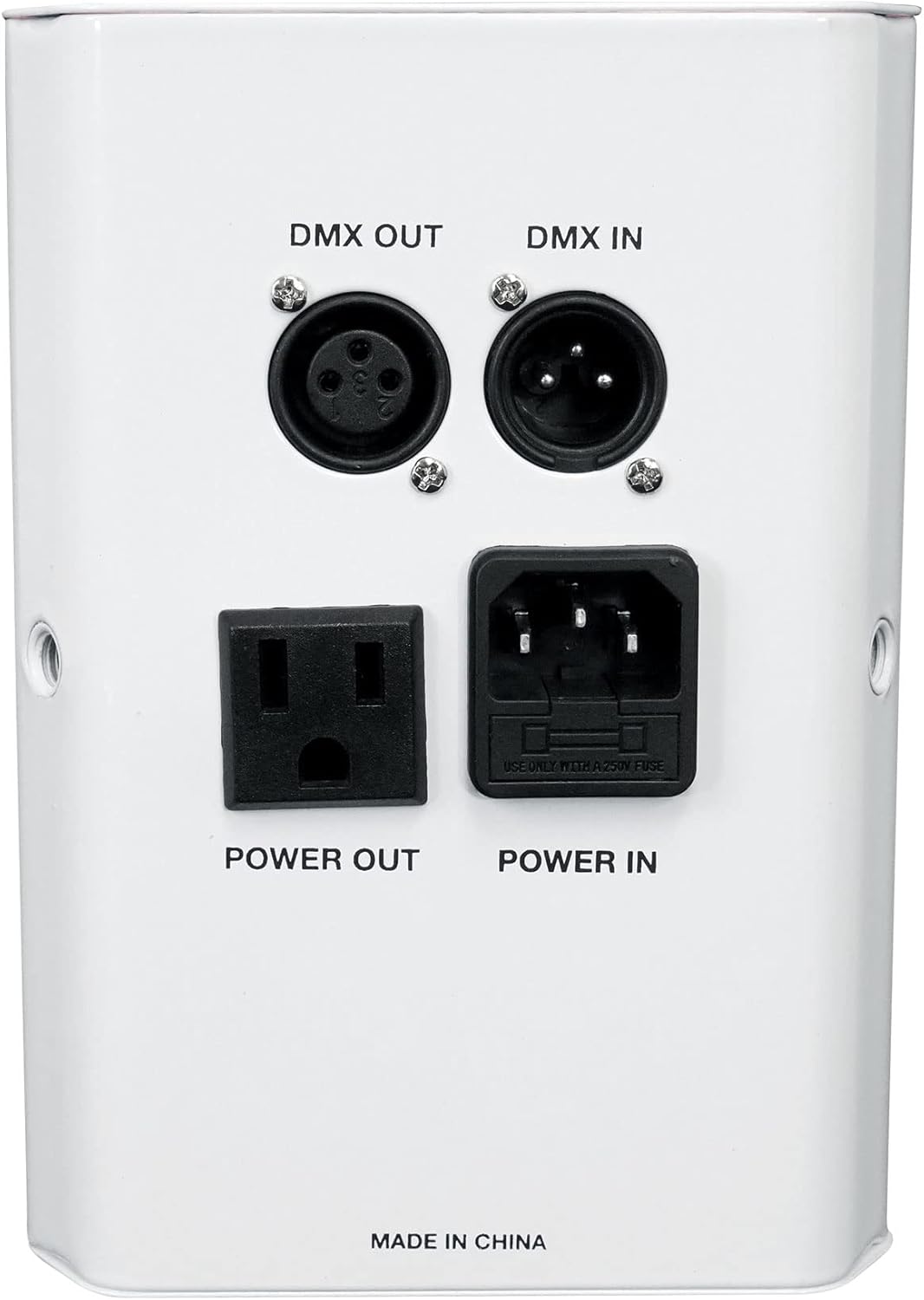 Rockville RF Wedge White Bundle: (8) 54-Watt RGBWA and UV Battery Wireless DMX Par Up Lights with RF Remote, ROCKFORCE W4 384-Channel Wireless DMX Lighting Controller with MIDI, 9-Items