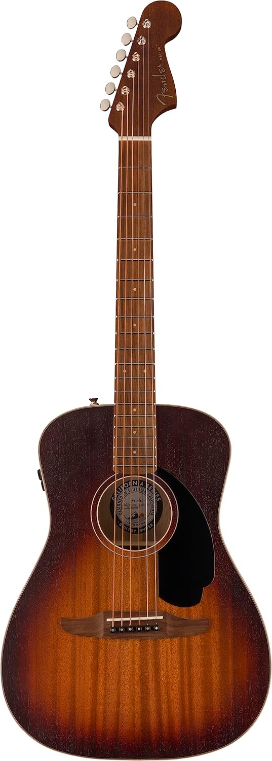 Fender 6 String Acoustic Guitar, Right-Hand, Honey Burst (0970822142)