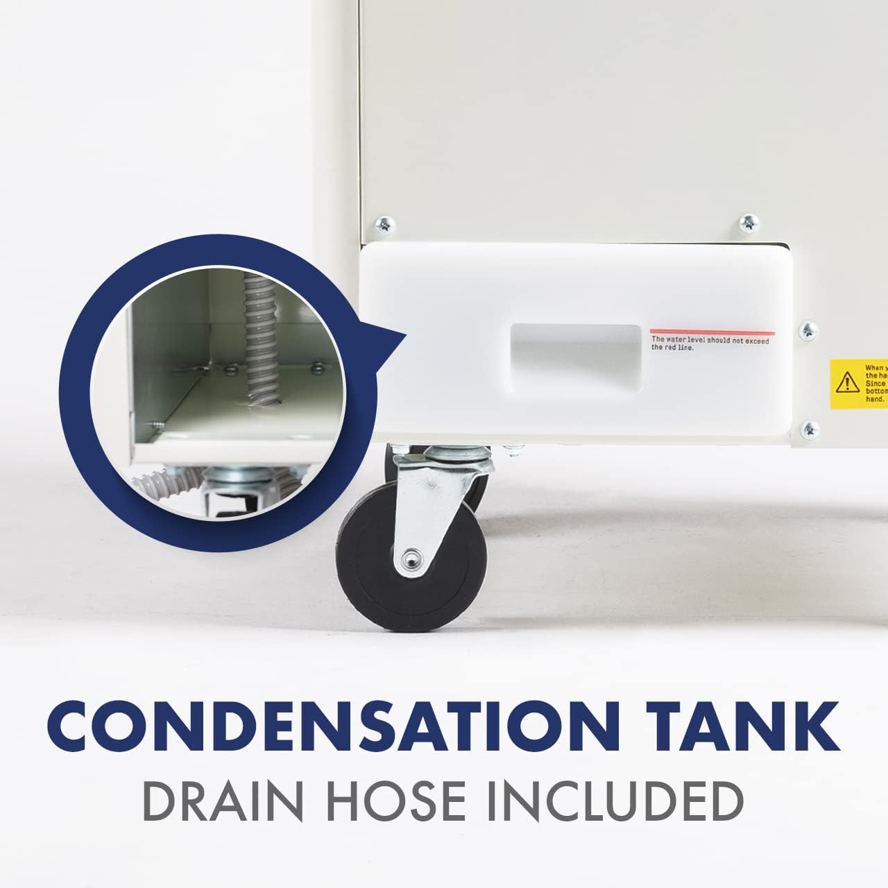 Uninex Indoor Outdoor KoolZone Mobile Spot Cooler N407-TC Portable Air Conditioner Industrial Grade 8,920BTU 9.22CER R410A Refrigerant