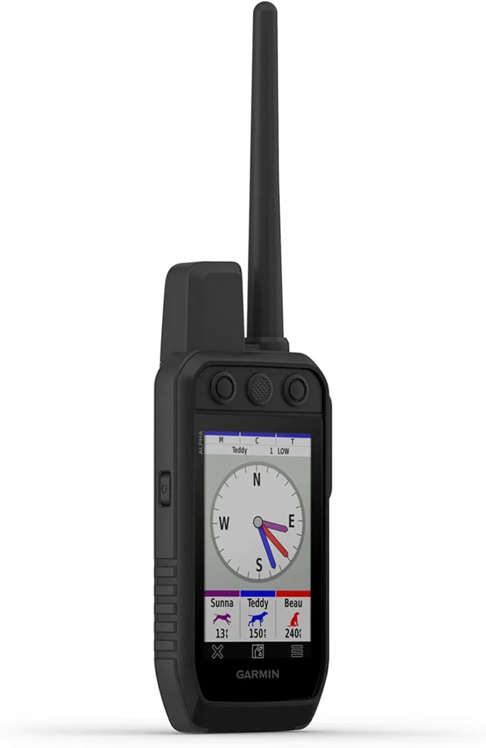 Garmin Alpha 300 Handheld Advanced Tracking and Training Device for Hunting Dog Bundle with Garmin Alpha TT25 Tracking Collar for Dogs with GPS + USB Charger and Field Bag + Accessories