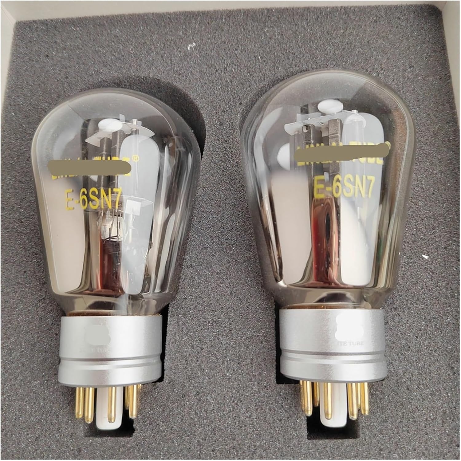 E-6SN7 Tube Replaces 6SN7 CV181 6N8P 6H8C 5692 Elite Series E-6SN7 HiFi Audio Tube Tube Amplifier(4pcs Matched Quad)