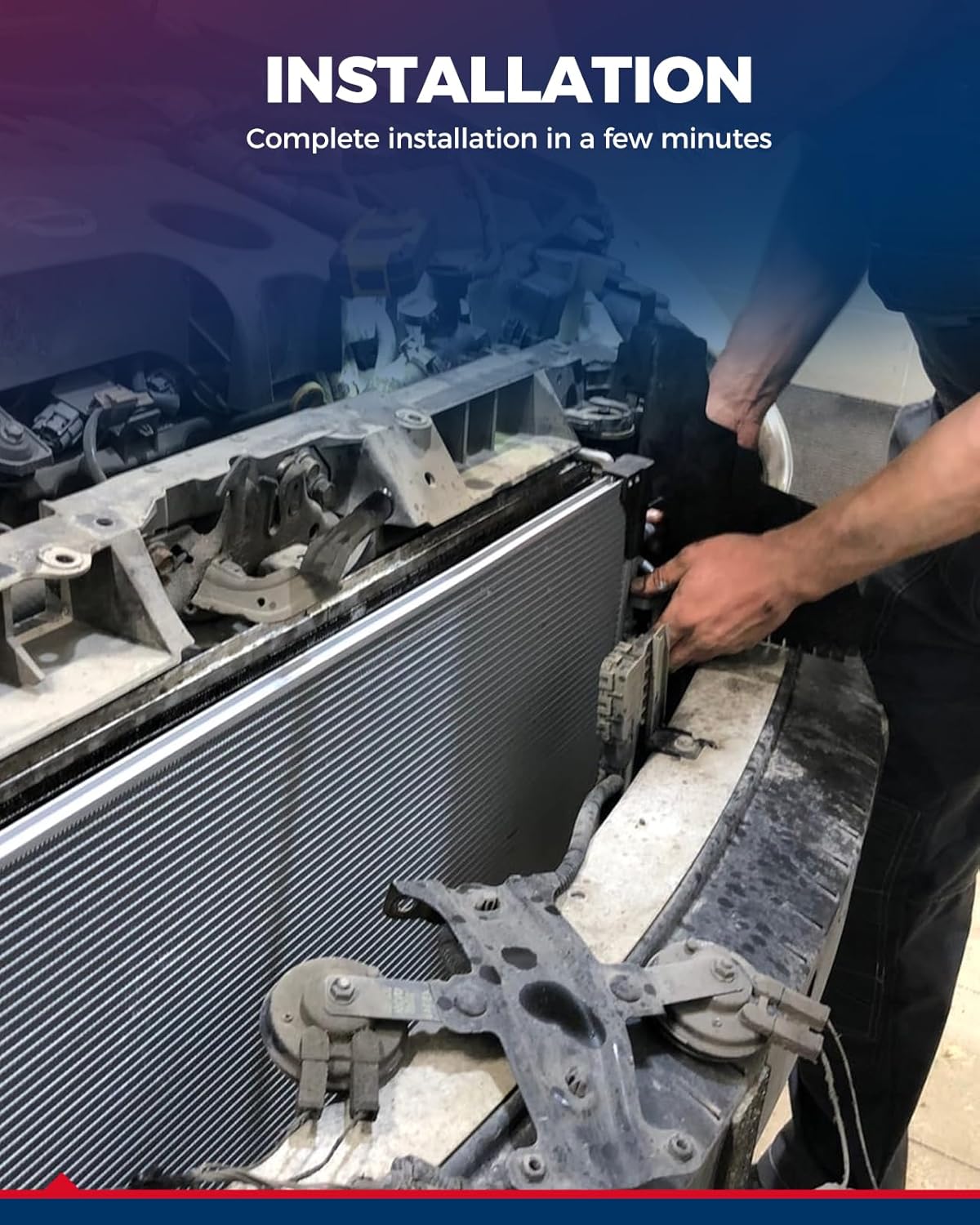 KAX Air Conditioner Condenser F 150 2015-2020 Navigator 2018-2020 Expedition 2018-2020 Automotive Replacement Air Conditioning Cooler Condensers TO3030312