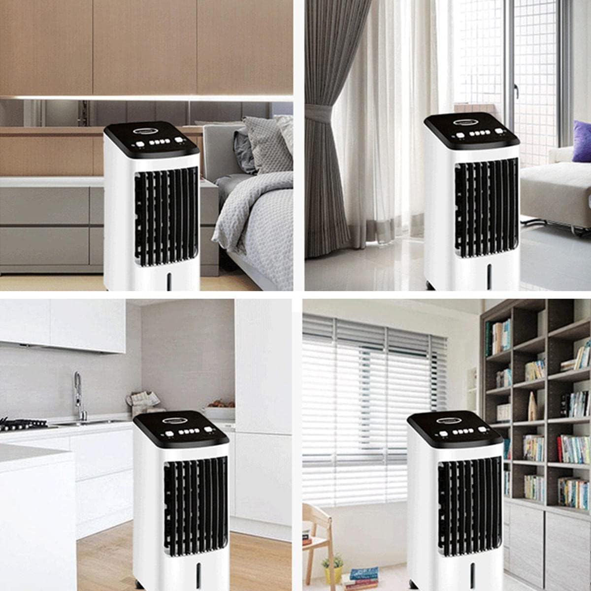 70W Air Conditioner Fan Ice Humidifier Cooling Fan Bedroom Portable Water Cooler