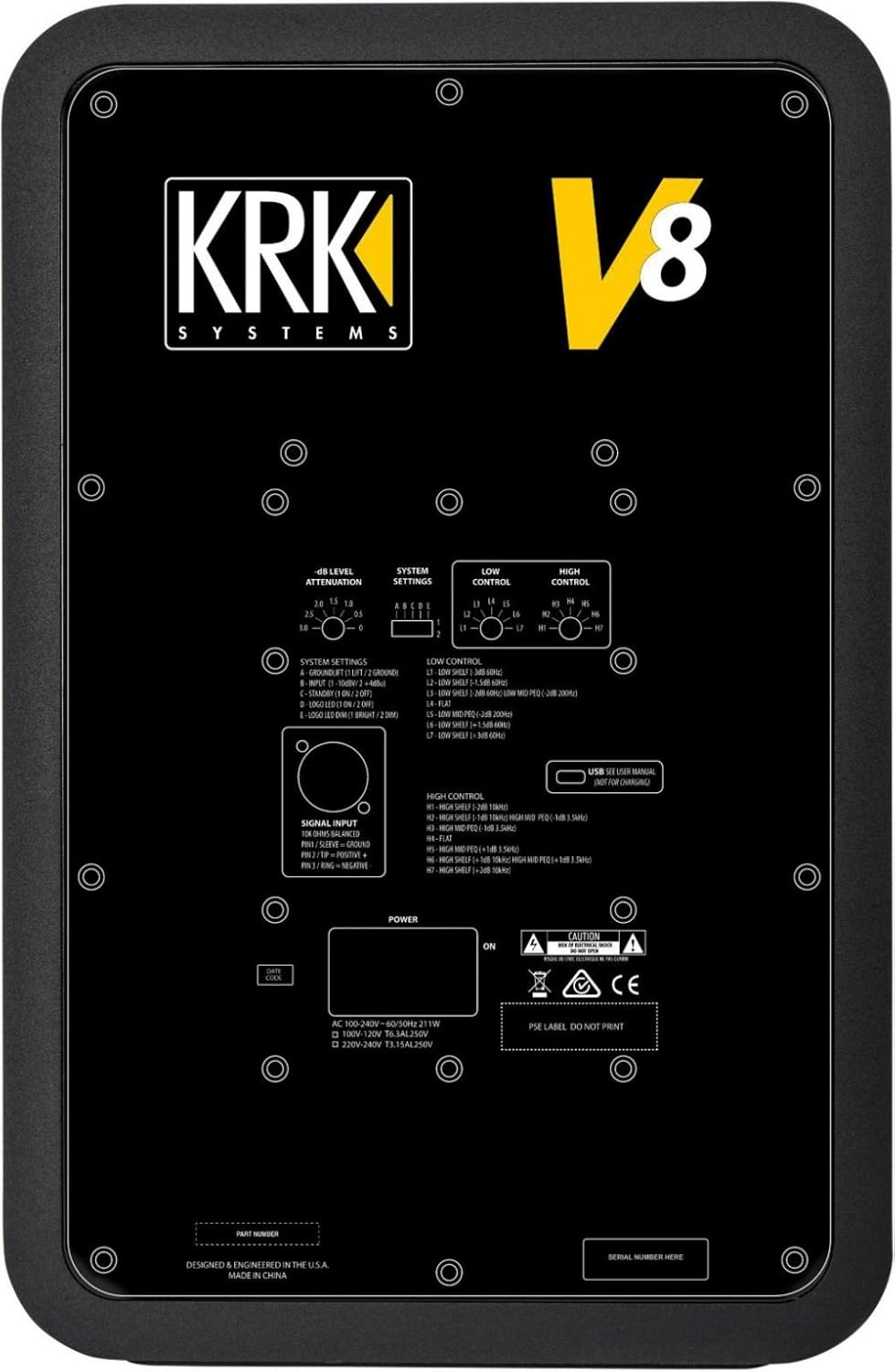 KRK V8 Series 4 8