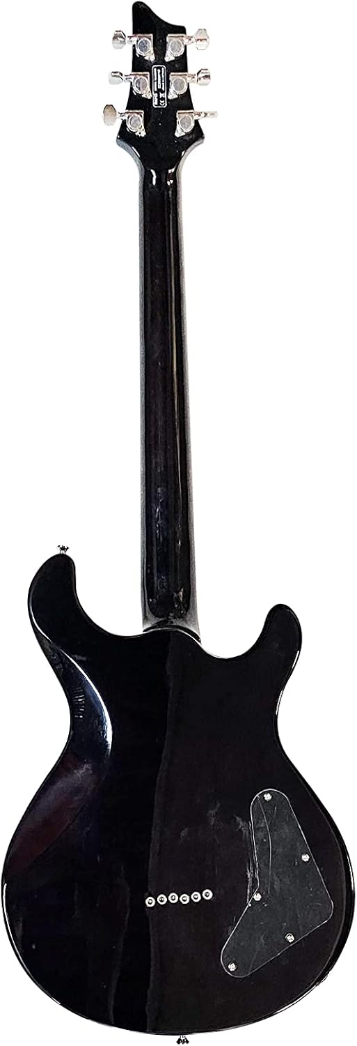 IYV- IP-350 LH, 6 String PRS Solid-Body Electric Guitar, Trans Black, Left hand