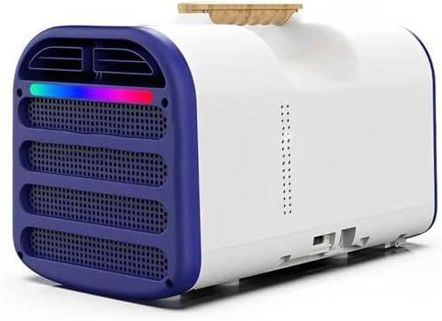 Tent Air Conditioner, 5200BTU Portable Air Conditioner for Camping, Fast Cooling Units with Ambience Light, 4 Adaptable Modes, for Truck Outdoor/RVs/Fishing or Pet