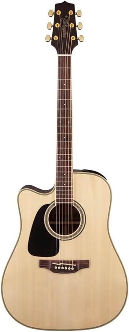 Takamine GD51CE LH NAT Left-Handed Dreadnought Cutaway Acoustic-Electric Guitar, Natural