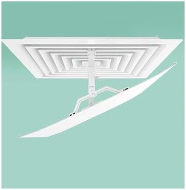 Ceiling Air Conditioner Deflector, Air Conditioner Vent Deflector with Waterproof Cotton Air Outlet Deflector for Home Office