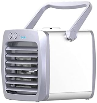 Portable Air Conditioner Cooling Fan Mini Air Cooler Multi-Function Purifier for Home Small Air Conditioning (Color : White, Size : 22 * 13cm) (White 22 * 13cm)