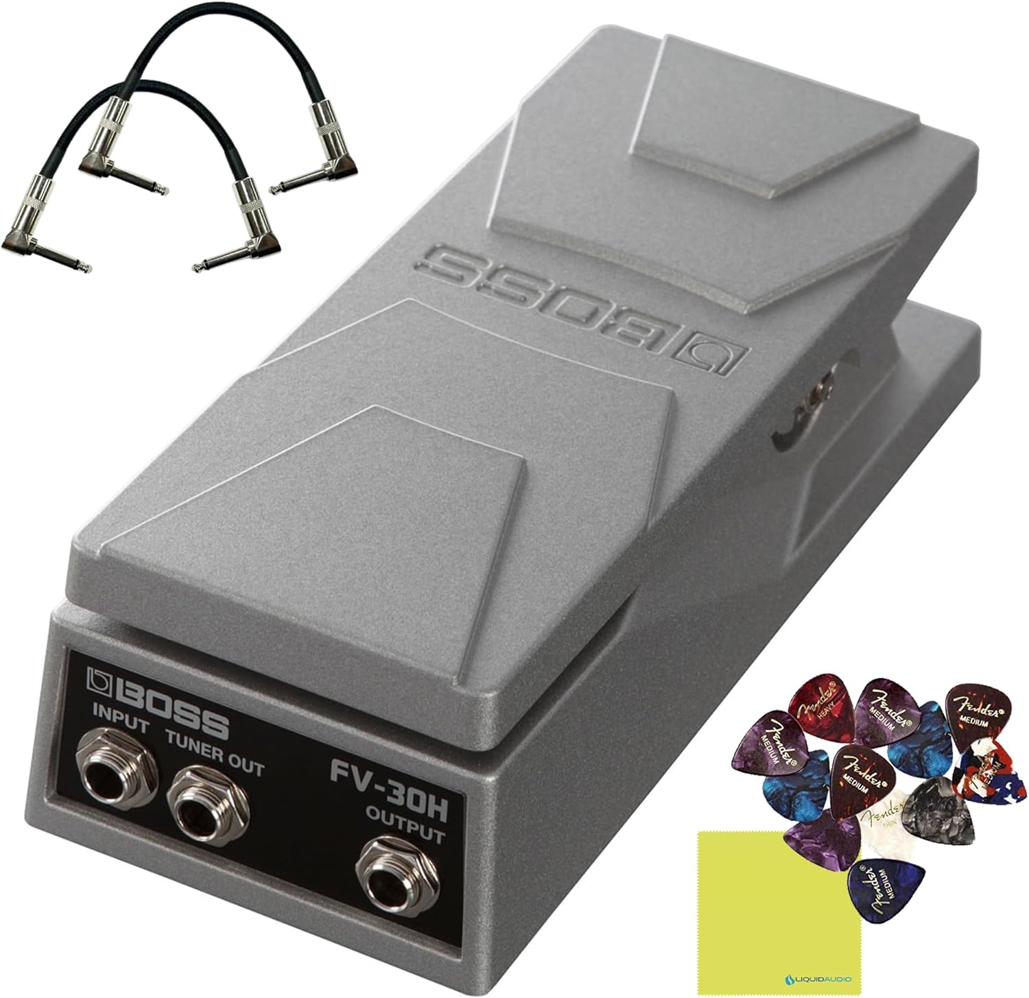 Boss FV-30H Foot Volume Pedal - Hi Z Bundle with 2x Strukture 6