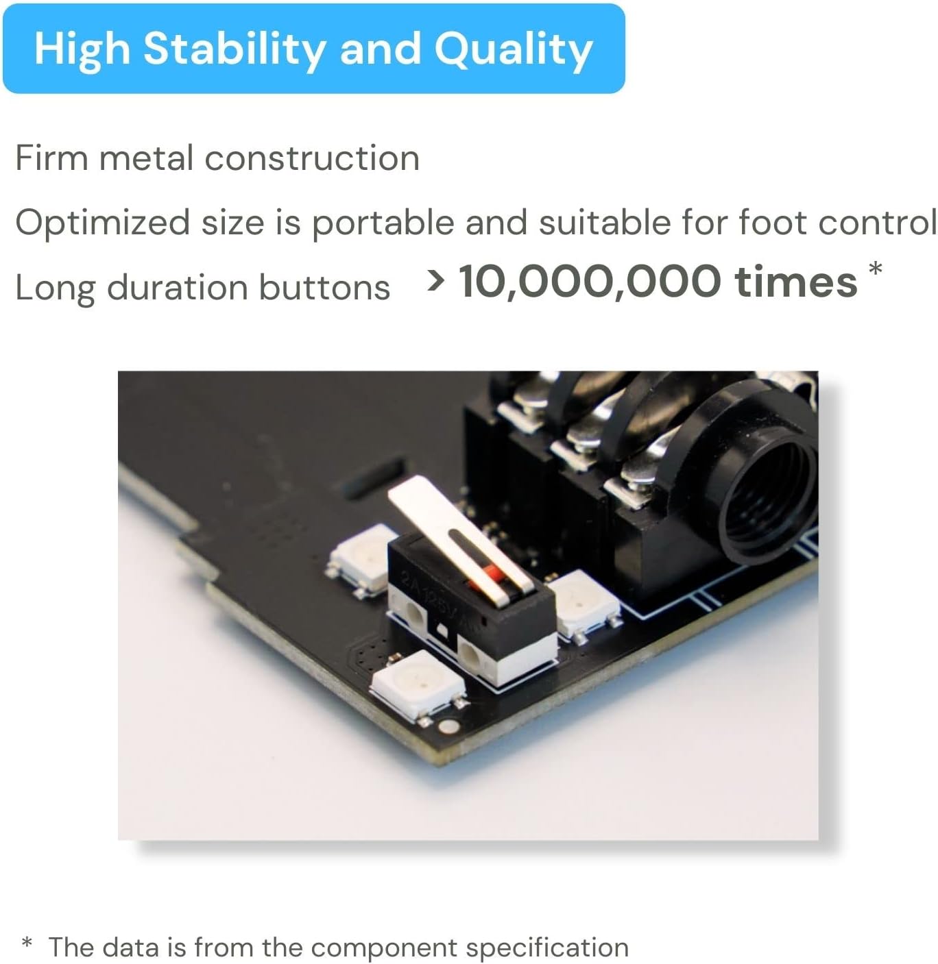 Paint Audio MIDI Captain Foot Controller Multi-Effects Keyboards Synthesizer USB-MIDI musical software Bias with Time Engine Function Support all PC/CC/Note commander 10 Foot Switches (Gold)