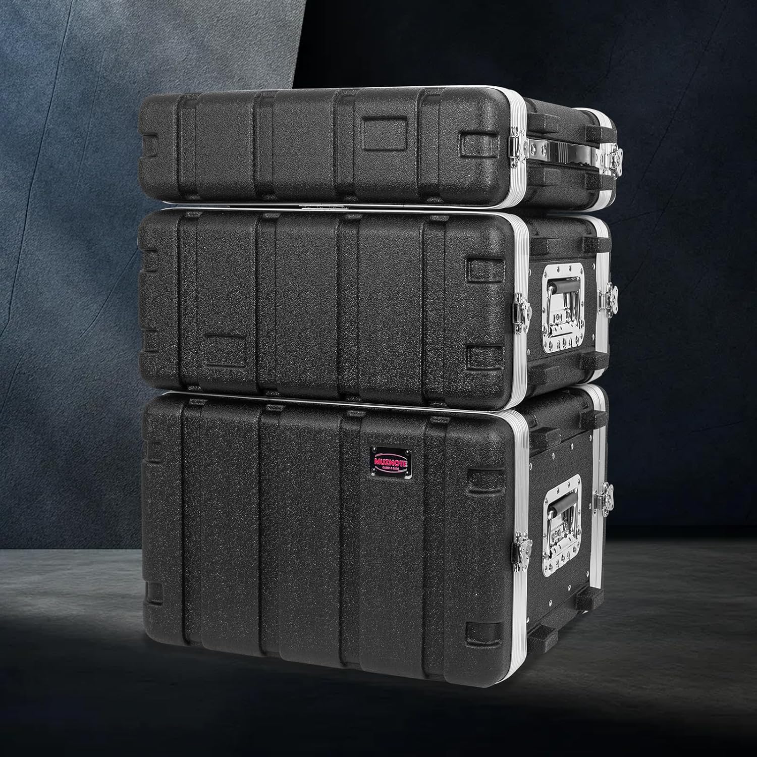 MUZNOTE 4U ABS Rack Case Shallow 12