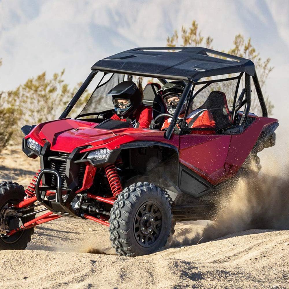 KEMIMOTO UTV Front Lower Doors, UTV Doors with Built in Frame, Block Dust & Mud, Compatible with Talon 1000X/1000R/1000X-4 2019-2025, Replaces 08R77-HL6-A00, Accessories 2 Front Lower Doors