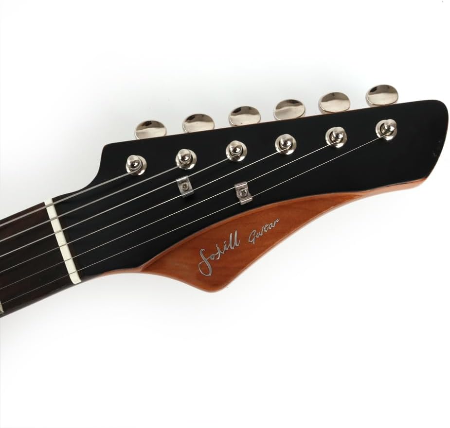 Fojill FSTR-60 Heavy Relic Solid Body Electric Guitar Roasted Canadian Maple Neck Real Rosewood Fretboard Fingerboard Elm Body Stainless Fret(Cream)