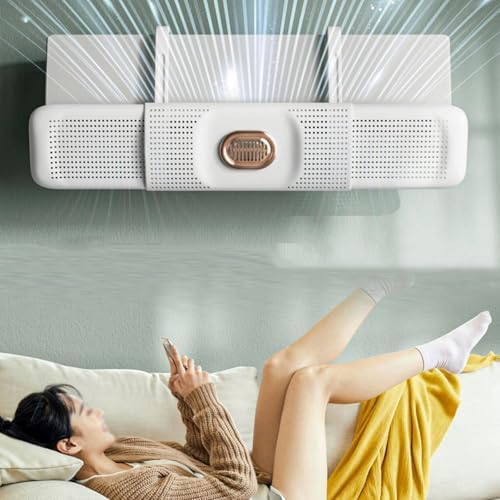 Adjustable Air Conditioner Deflector, Universal Retractable Air Conditioner Shiel, Anti Direct Blowing Wind, Applicable to Home and Company