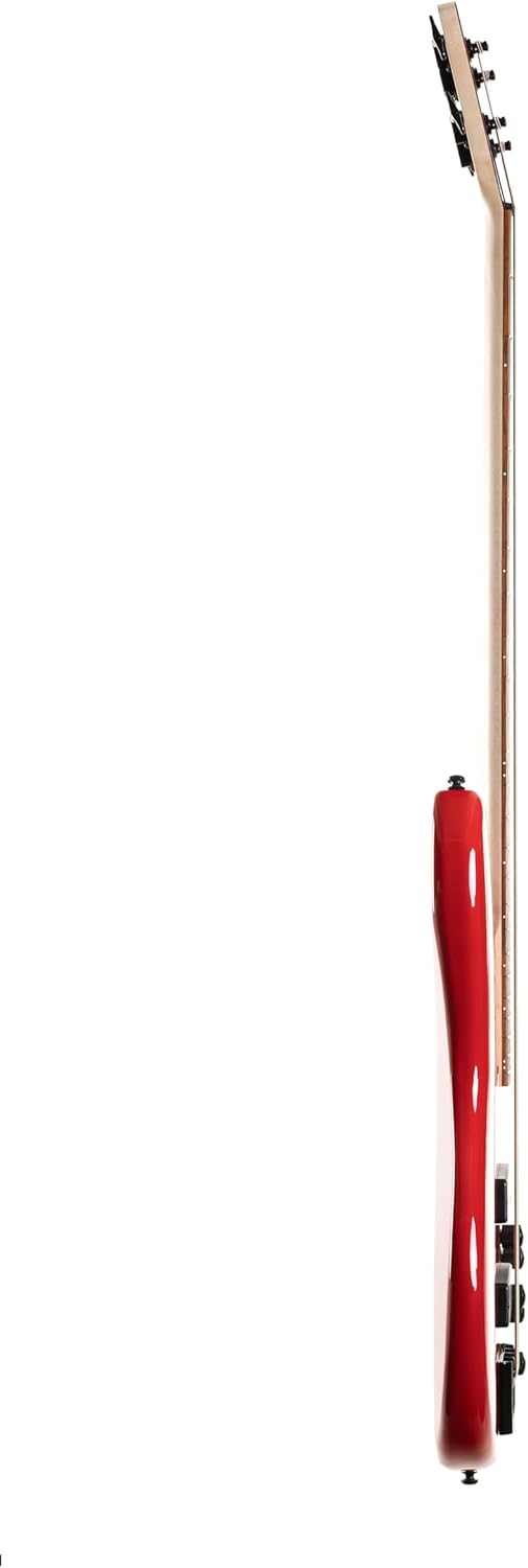 Cort Artisan Series C4 Deluxe 4-String Bass Candy Red