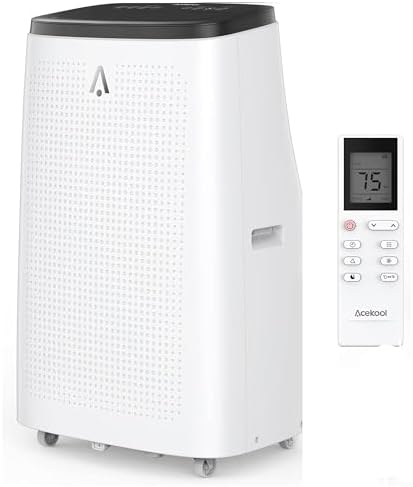 GAOMON 14000 BTU Portable Air Conditioner for Large Rooms up to 700 Sq.Ft - 3-in-1 Energy-Efficient AC Unit with Dehumidifier, 3-Speed Fan & Remote Control, Quiet Operation, Compact Design