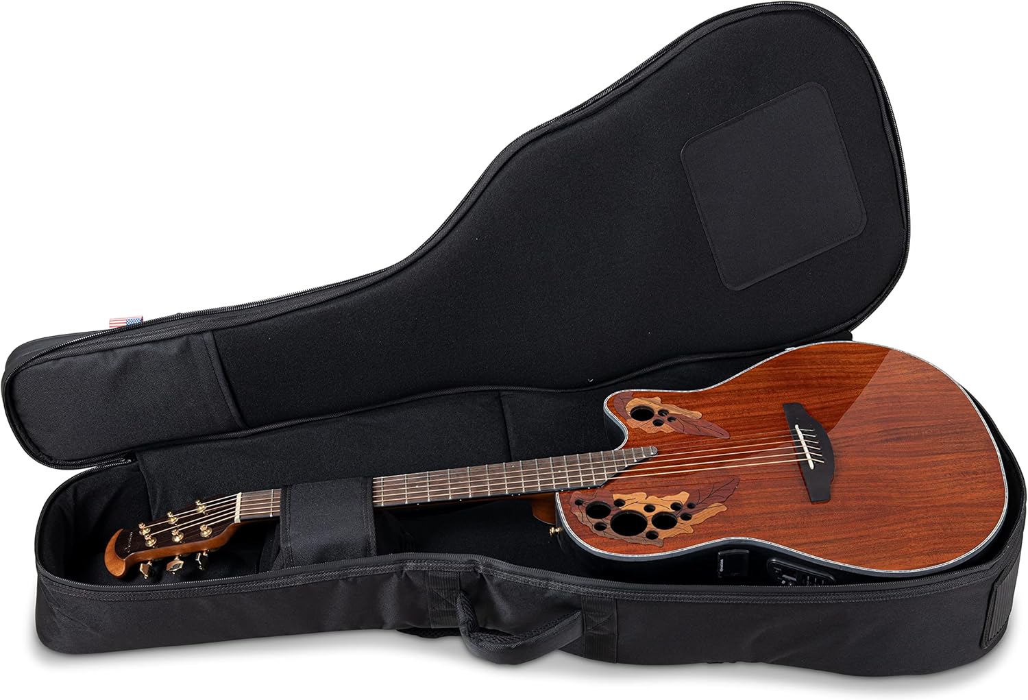 OVATION deep Bowl/mid-Depth + 12-String, Black, (OV213200)