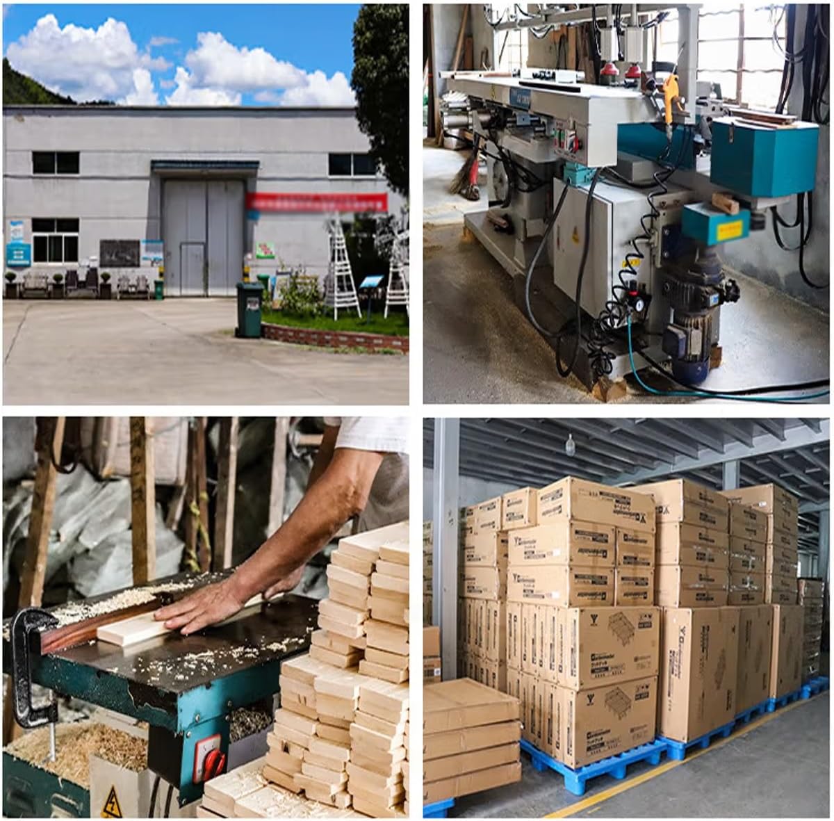 Air Conditioner Cover for Outside Units Stable Free Standing AC Fence Screen Wooden Storage Shelf for Outdoor Condenser Flower Shelf Decorative Easy to Install(Brown,L115cm*W54cm*H95cm)