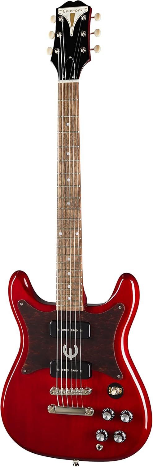 Epiphone Wilshire P90 2 Pickup Double Cut, Cherry