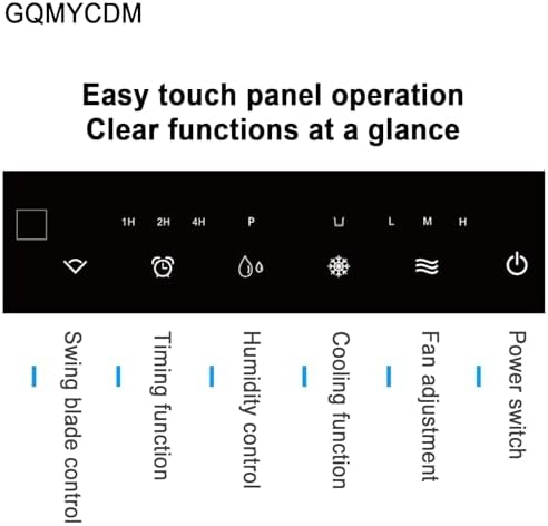 Evaporative Cooler, Windowless Portable Air Conditioners, Swamp Cooler with Oscillation, Remote Control, 7.5H Timer, 3 Wind Speeds for Outdoor Indoor Use(Large)