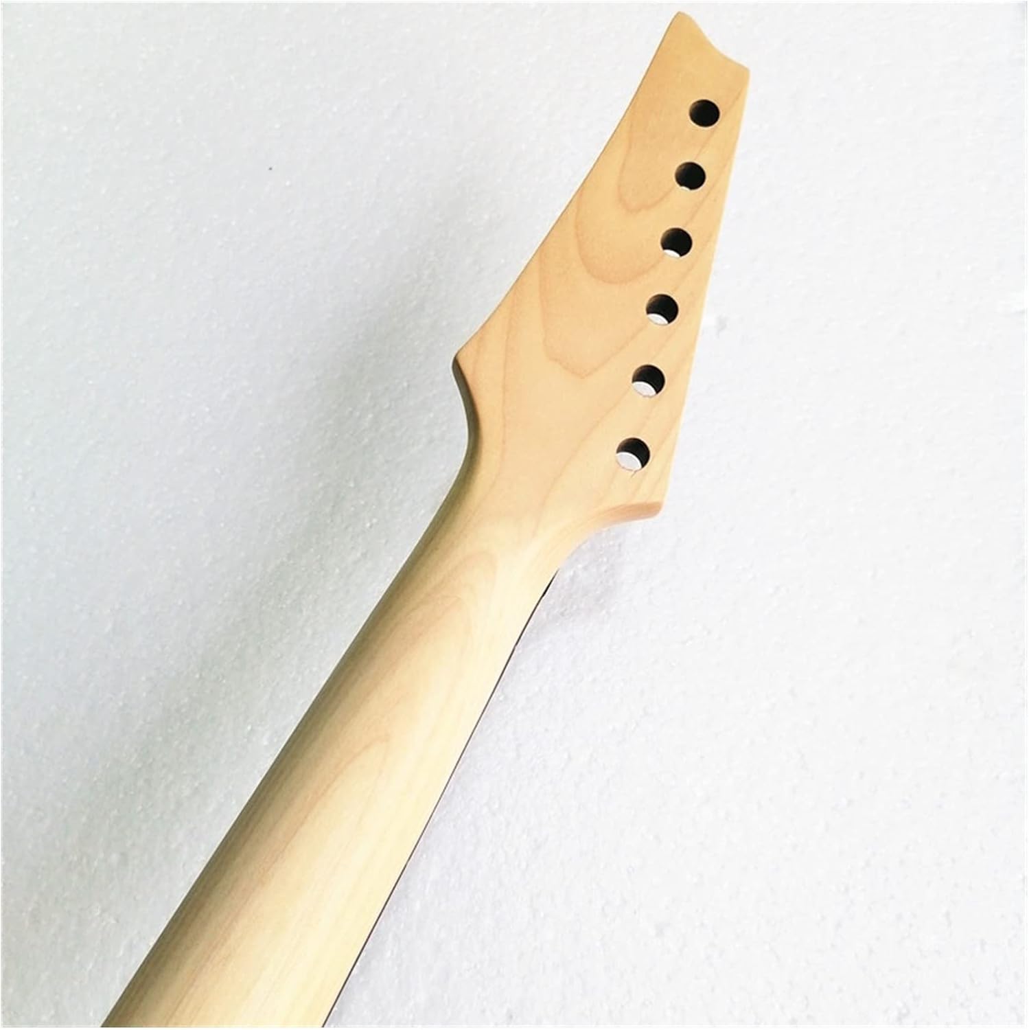 24 Frets Electric Guitar Neck Rosewood Fingerboard Guitar Strings Lock Guitar Accessories Parts Unfinished Guitar Neck