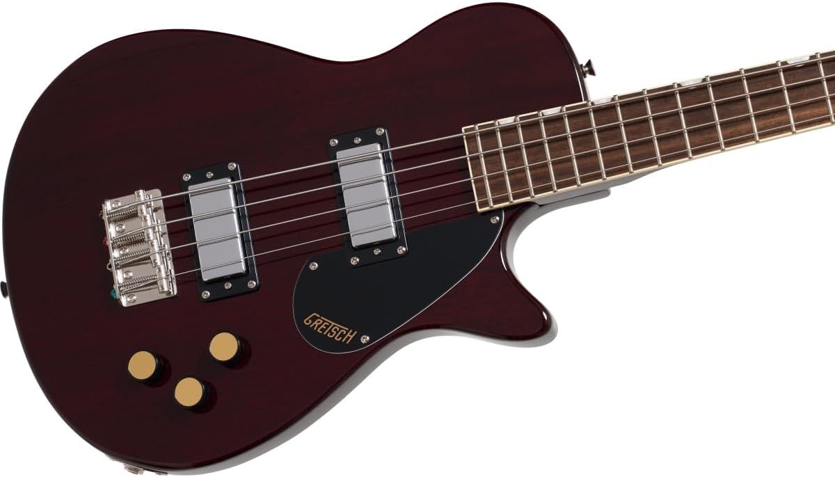 Gretsch Streamliner Jet Club Single-cut Electric Bass Guitar - Walnut Stain
