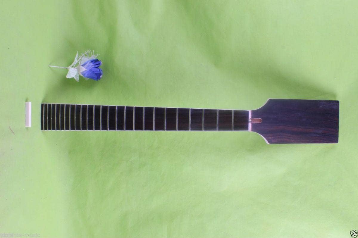 7 String Electric Guitar Neck 24 Fret 25.5inch Maple Rosewood Fretboard Paddle wide Necks Electric Guitar Neck Unfinished Replacement