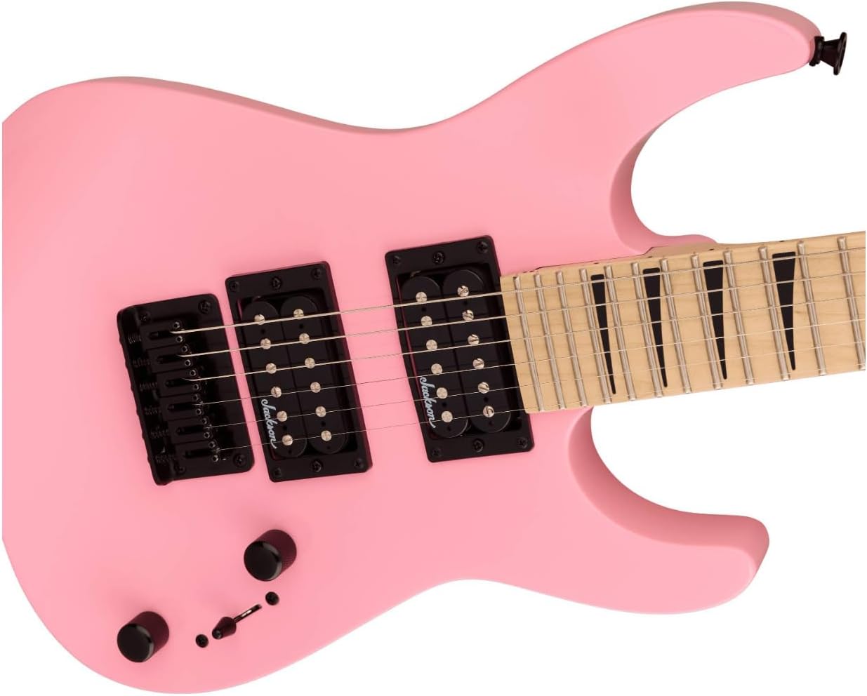 Jackson Dinky Minion JS1XM Electric Guitar - Bubblegum Pink, Maple Fingerboard