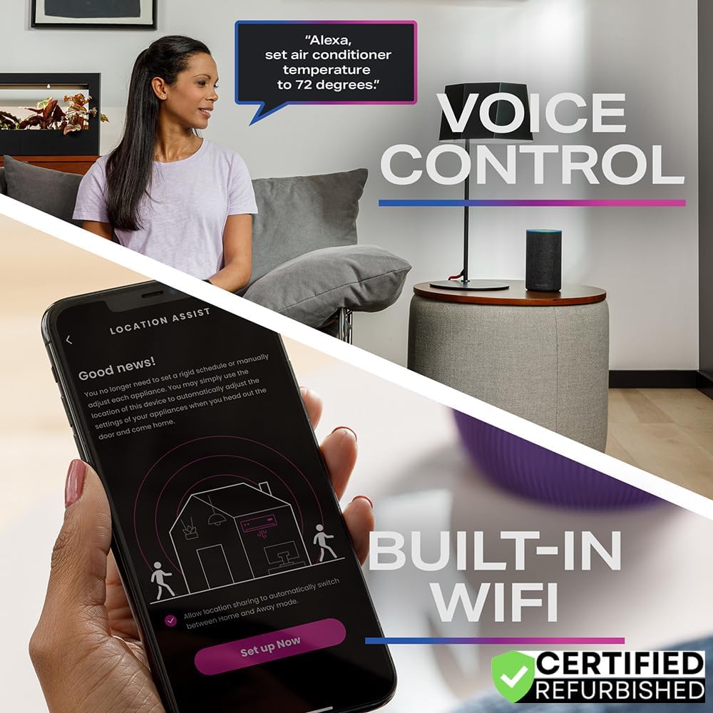 GE PWDV08WWF PROFILE 8,000BTU Inverter Window Air Conditioner (Renewed)