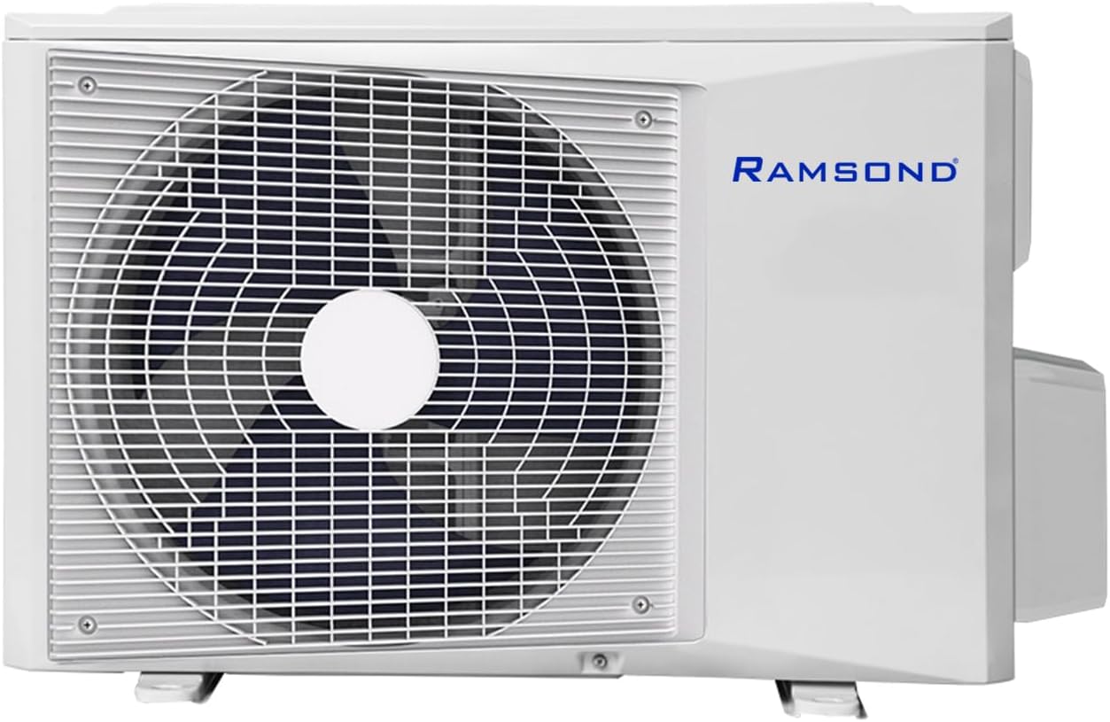 GW SERIES 12000 BTU 230 V Mini Split Ductless Air Conditioner Heat Pump 19 SEER Included Line Set Kit Compatible with Alexa and Google, White