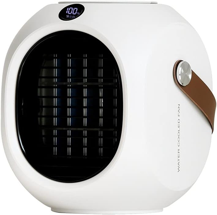 Cooling Fans Portable Air Conditioner, Personal Air Cooler with 3 Speeds for Room, Mini Air Conditioner Spray Fan Evaporative Air Cooler, Fan, Air Conditioner, Purifier, Night Light 4-in-1,for H