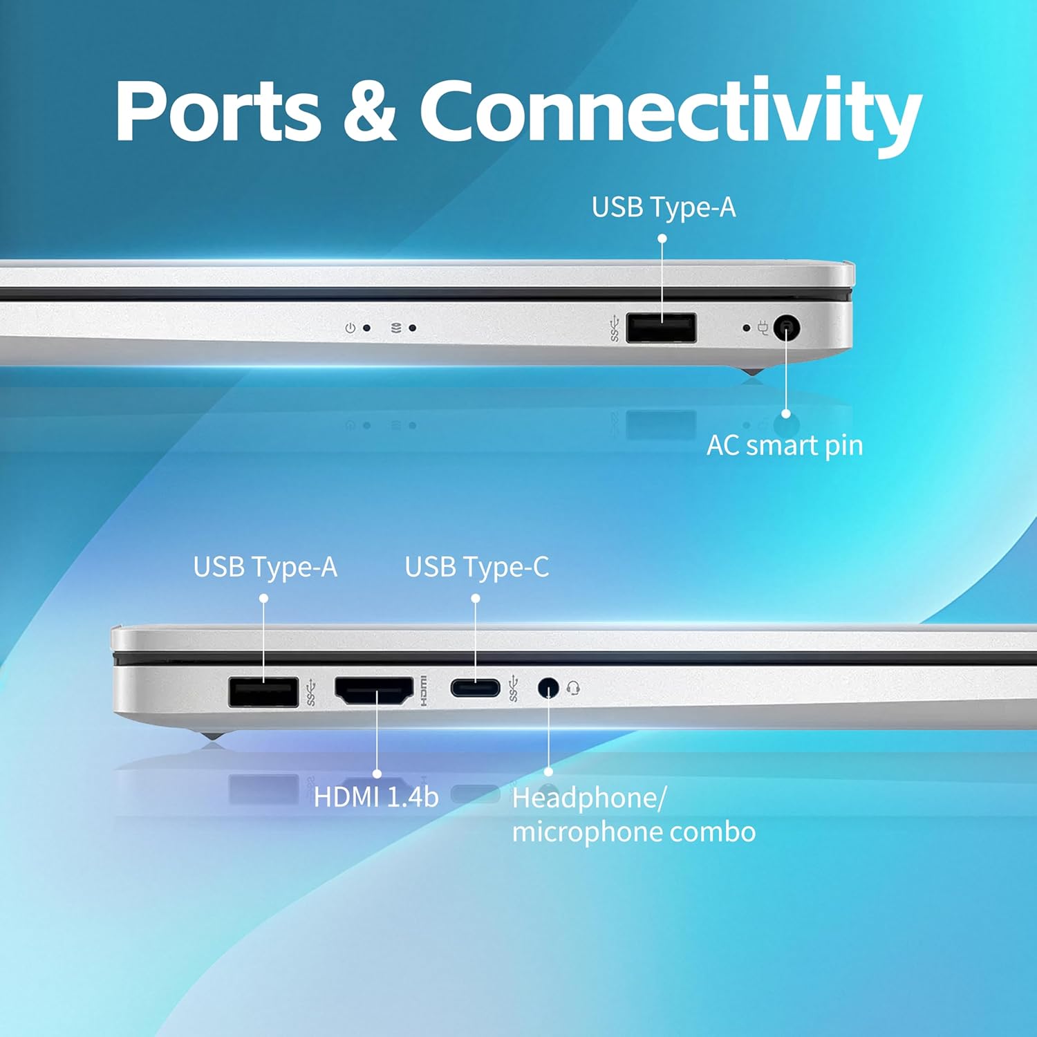 HP 17 Laptop, Intel Core i3 N305 Processor, 8-Cores, 16GB RAM, 1TB SSD, 17.3