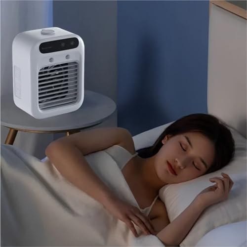 Portable Air Conditioner, Spray Mini Small Air Condition Fan Desktop Thermantidote Dormitory,Desktop Fan for Home Outdoors