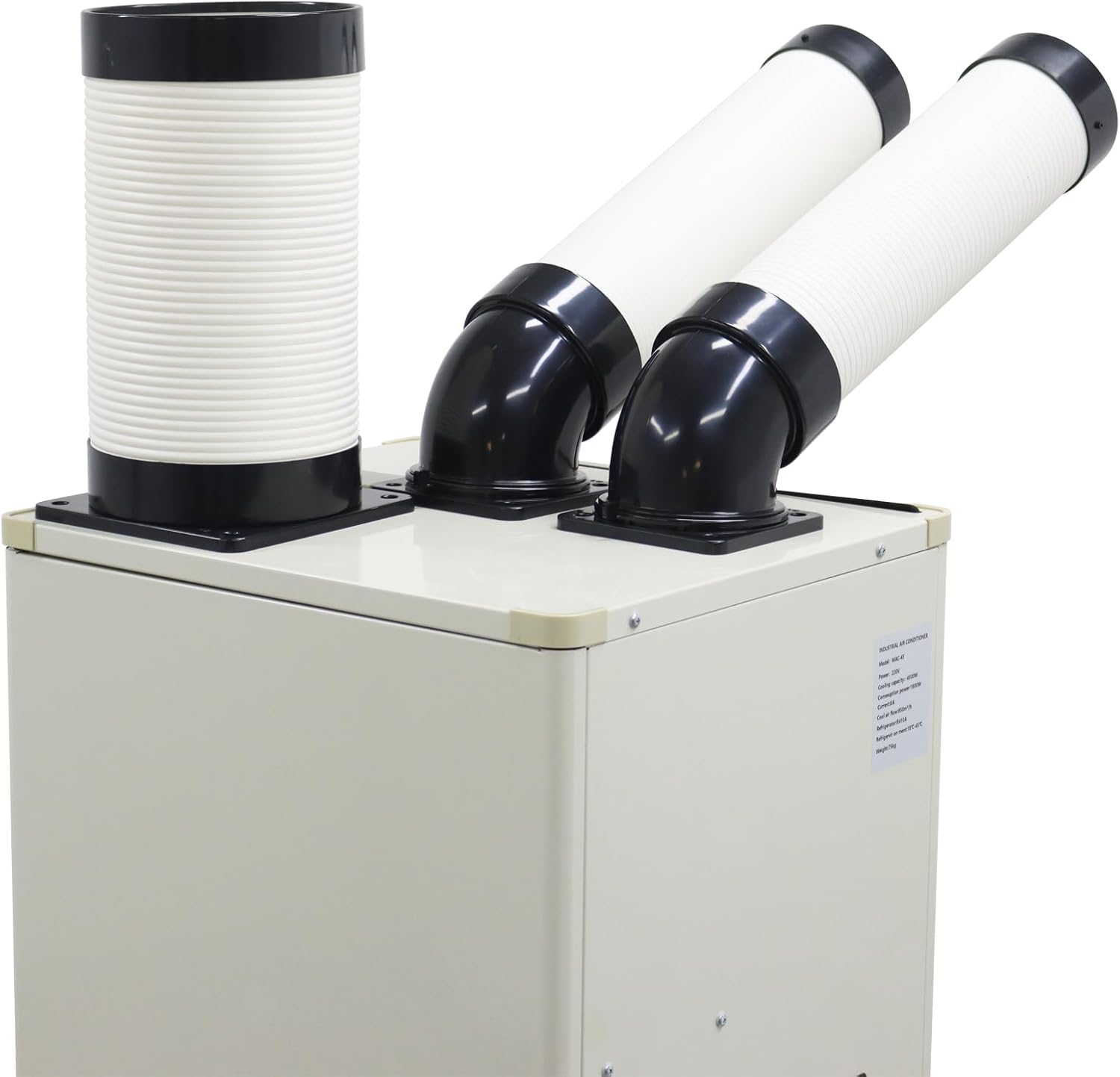 Industrial Air Conditioner Portable Commercial Spot Cooler 15400 Btu/h Mobile Air Conditioner 220V 2.1kw Dual Hose