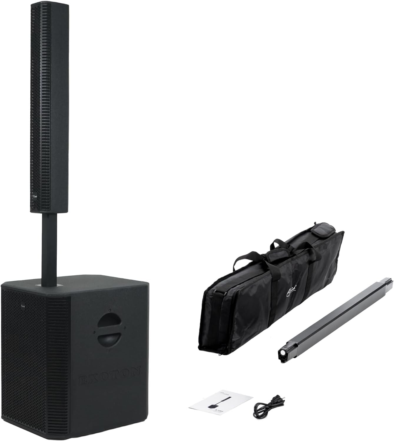 EXOTON S-1503 Portable Line Array Column PA/DJ System with 15