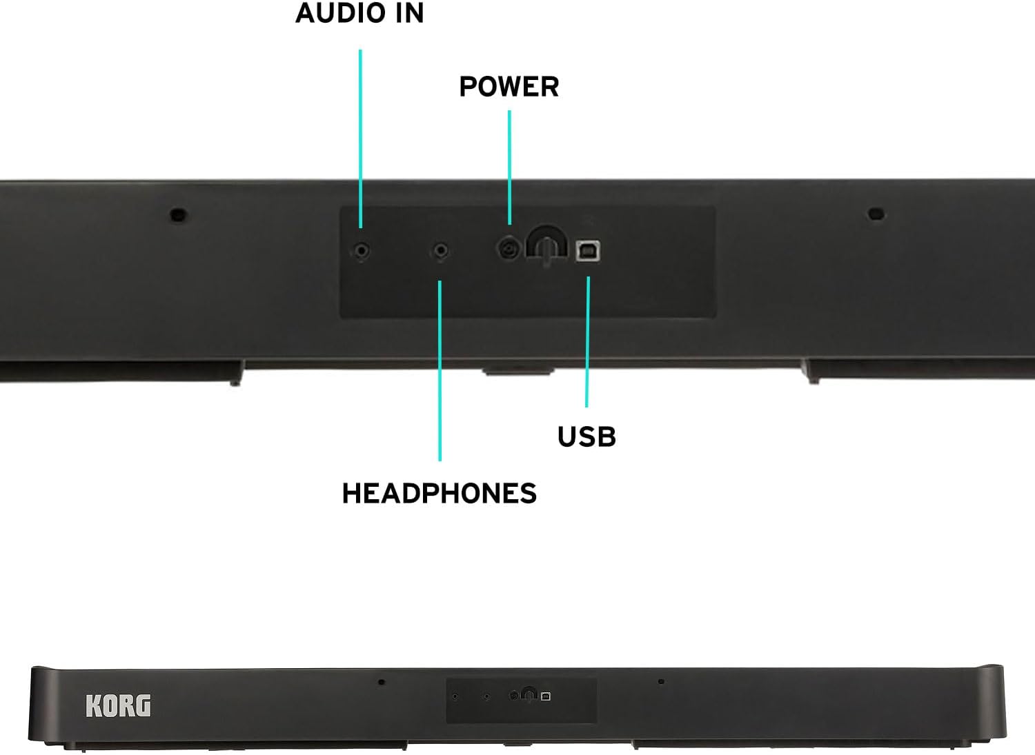 Korg B2 88-Key Digital Piano w/stand; Audio/MIDI USB; Software Included - White