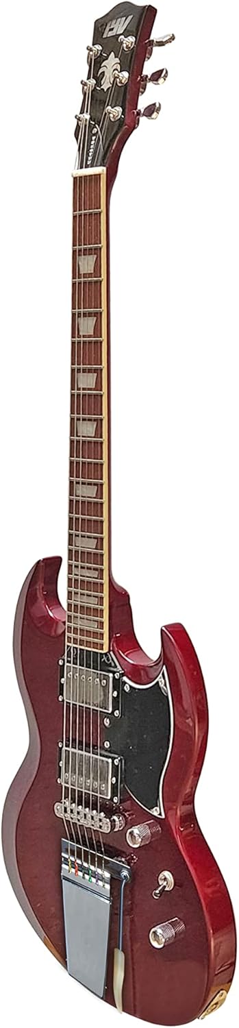 IYV IVSV-300 CHERRY RED Solid-Body Electric Guitar, cherry Red