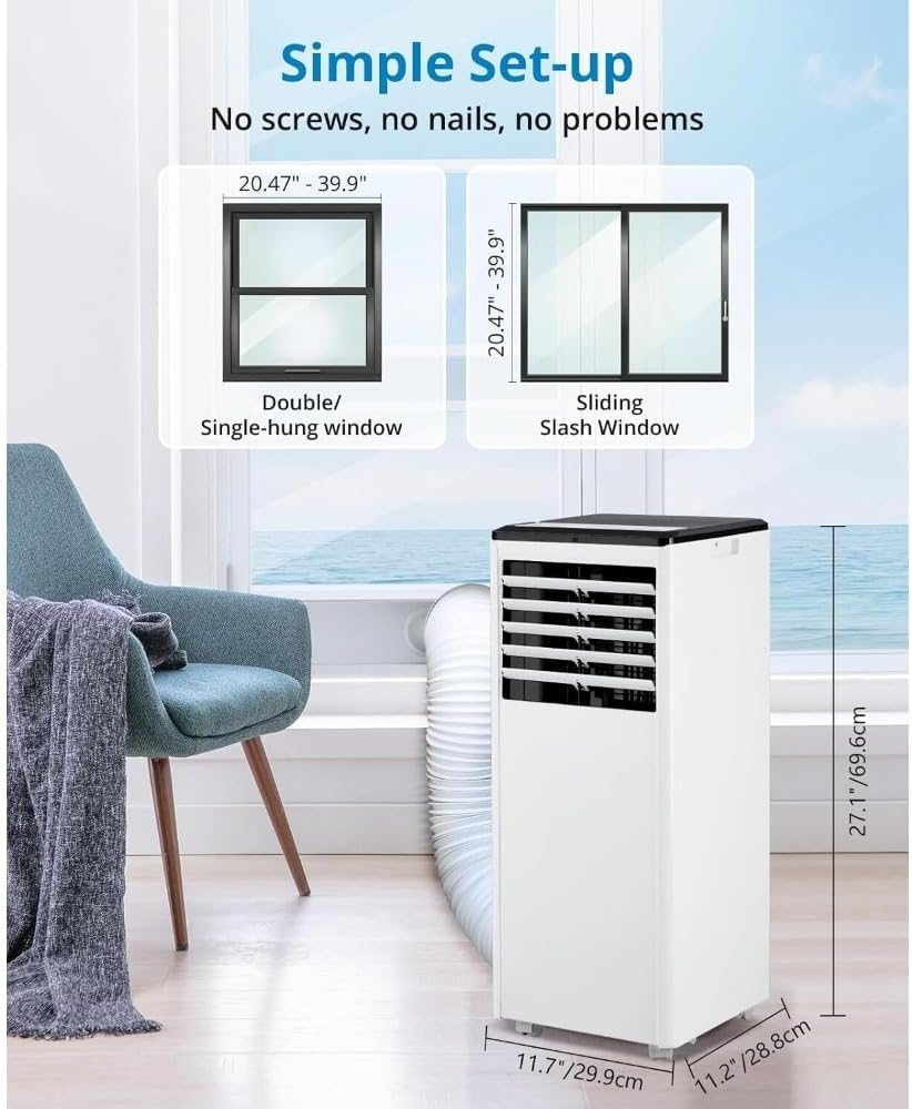 Portable Air Conditioners Portable AC Unit 4-in-1 Function 350 Sq.Ft